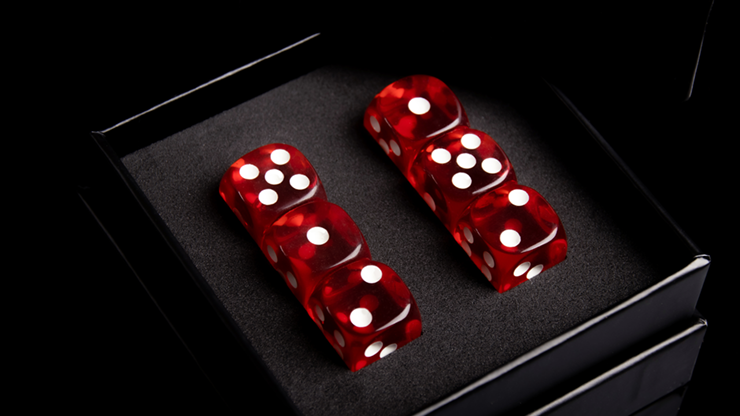 Linking Dice 2.0 by Nobuyuki Nojima Presented by Hanson Chien by Murphy's Magic Supplies, Inc.