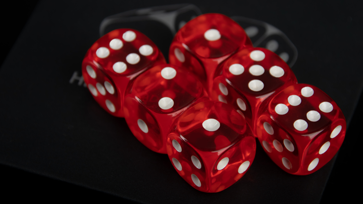 Linking Dice 2.0 by Nobuyuki Nojima Presented by Hanson Chien by Murphy's Magic Supplies, Inc.