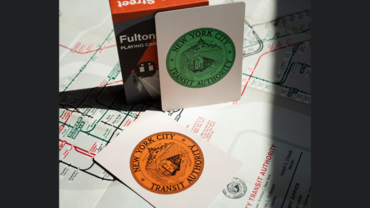 Fulton Street 1958 Edition Playing Cards by Murphy's Magic Supplies, Inc.