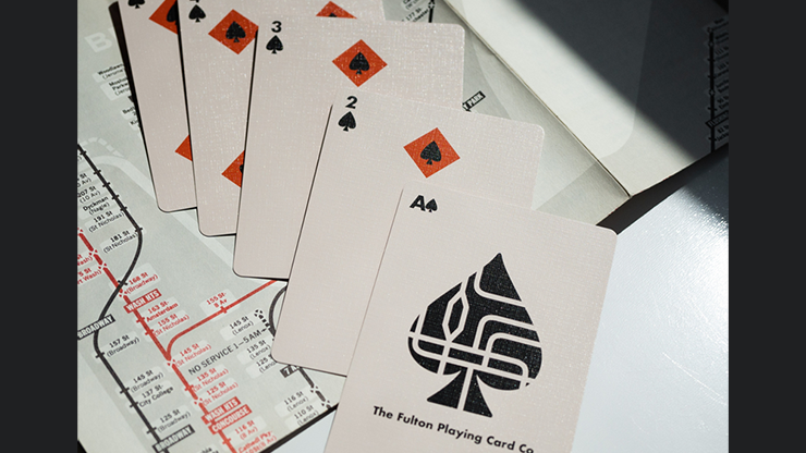 Fulton Street 1958 Edition Playing Cards by Murphy's Magic Supplies, Inc.