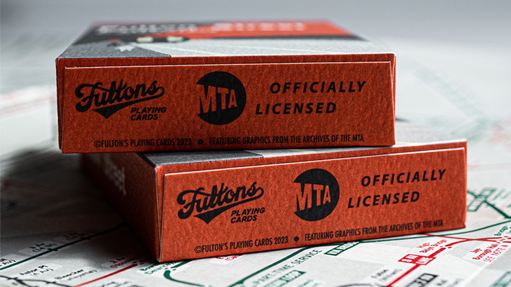 Fulton Street 1958 Edition Playing Cards by Murphy's Magic Supplies, Inc.