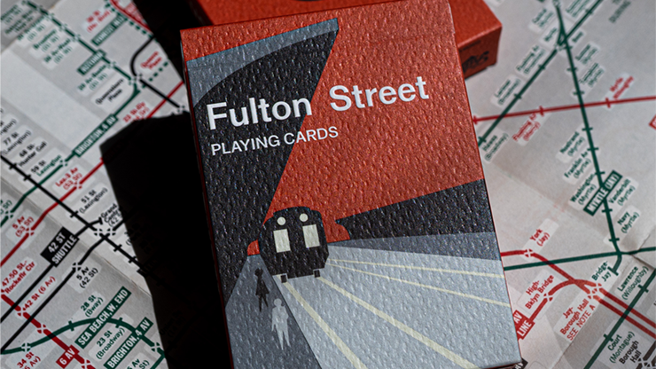 Fulton Street 1958 Edition Playing Cards by Murphy's Magic Supplies, Inc.