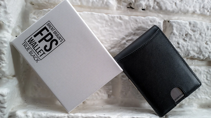 FPS Wallet True Black Leather (Gimmicks and Online Instructions) by Magic Firm - Trick by Murphy's Magic Supplies, Inc.
