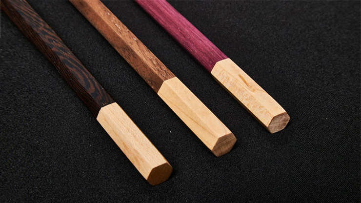Hexawand Walnut (Brown) Wood by The Magic Firm - Trick by Murphy's Magic Supplies, Inc.