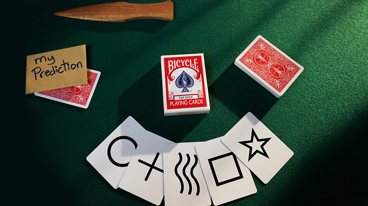 Bicycle ESP Deck Red (55 Cards) by Murphy's Magic Supplies, Inc.
