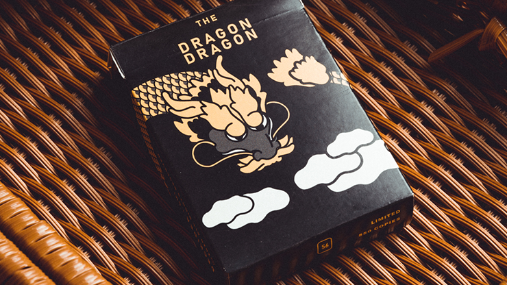 The Dragon (Black Gilded) Playing Cards by Murphy's Magic Supplies, Inc.