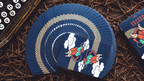 The Dragon (Blue Gilded) Playing Cards by Murphy's Magic Supplies, Inc.