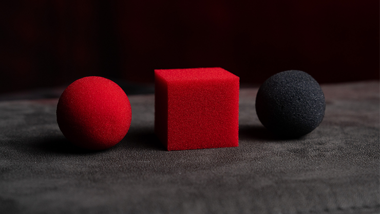 Magic Color Changing Sponge Balls 1.5" to Square by Murphy's Magic by Murphy's Magic Supplies, Inc.