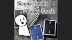 Simple Doodle (Color) Playing Cards by Bacon Playing Card by Murphy's Magic Supplies, Inc.