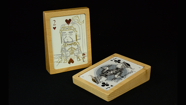 Carat WSC Wooden Single Card Display by Murphy's Magic Supplies, Inc.