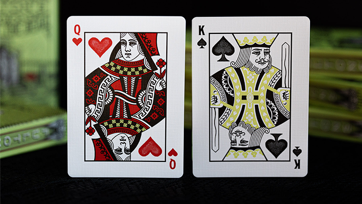 FULTON'S Day Of The Dead Green Edition Playing Cards by Murphy's Magic Supplies, Inc.