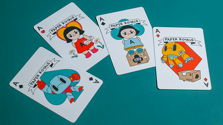 Bicycle Paper Royals Playing Cards by Murphy's Magic Supplies, Inc.