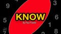 The Vault - Know by Paul Fowler video DOWNLOAD by Murphy's Magic Supplies, Inc.