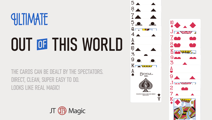 Ultimate Out of This World BLUE by JT - Trick by Murphy's Magic Supplies, Inc.