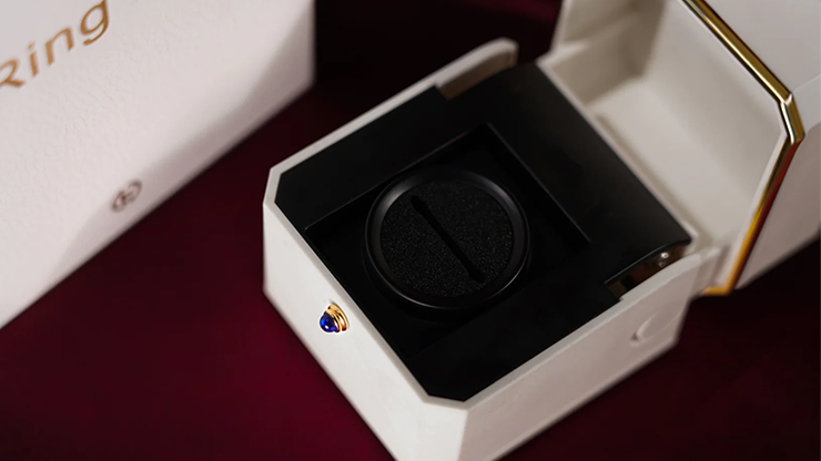 Magic Ring Box (White) by TCC - Trick by Murphy's Magic Supplies, Inc.