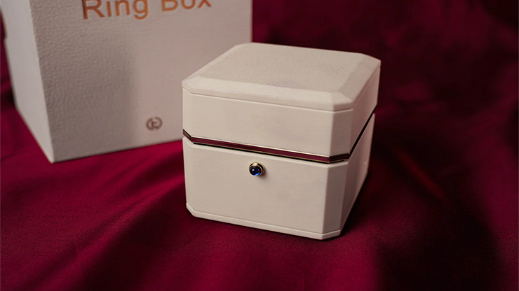 Magic Ring Box (White) by TCC - Trick by Murphy's Magic Supplies, Inc.
