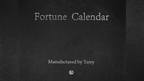Fortune Calendar (Walnut) by TCC and Terry Chou by Murphy's Magic Supplies, Inc.