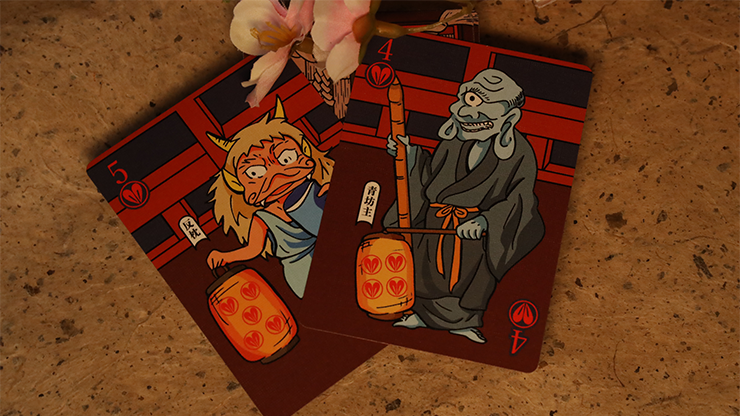 Night Parade on 100 Demons Hyakki Yagyo (Yokai Realm) Playing Cards by Bloom Playing Cards by Murphy's Magic Supplies, Inc.
