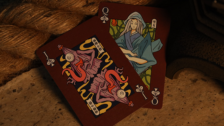 Night Parade on 100 Demons Hyakki Yagyo (Yokai Realm) Playing Cards by Bloom Playing Cards by Murphy's Magic Supplies, Inc.