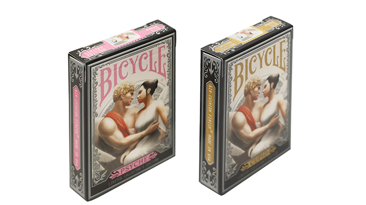Limited Gilded Bicycle Cupid (Numbered Seal) Playing Cards by Murphy's Magic Supplies, Inc.