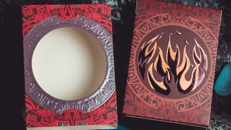 Atlantis: Fire Playing Cards by Murphy's Magic Supplies, Inc.