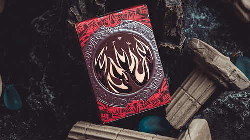 Atlantis: Fire Playing Cards by Murphy's Magic Supplies, Inc.