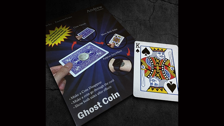 GHOST COIN 2.0 by Andrew by Murphy's Magic Supplies, Inc.