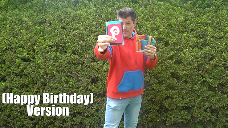 FLASHY BANNER (HAPPY BIRTHDAY) by George Iglesias & Twister Magic - Trick by Murphy's Magic Supplies, Inc.