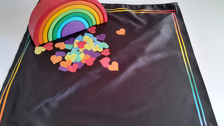 Love Bandana - Rainbow by Lee Alex by Murphy's Magic Supplies, Inc.