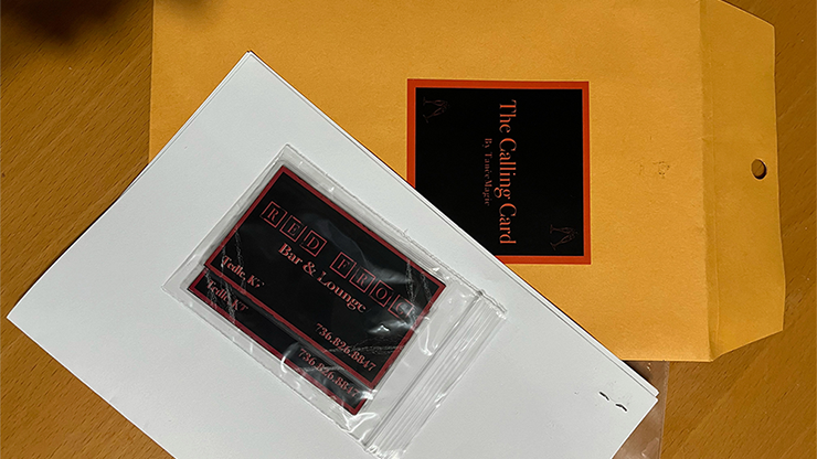 The Calling Card by Tance Magic by Murphy's Magic Supplies, Inc.