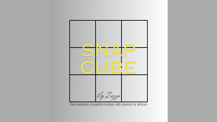SNAP CUBE by Nicola Lazzarini - DOWNLOAD by Murphy's Magic Supplies, Inc.