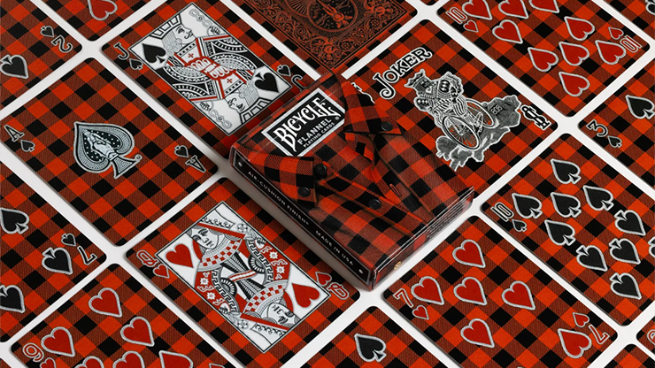 Bicycle Flannel Playing Cards by Murphy's Magic Supplies, Inc.