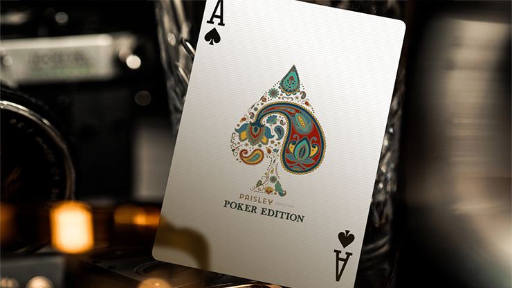 Paisley Poker Mini Playing Cards by Dutch Card House Company by Murphy's Magic Supplies, Inc.