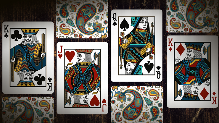 Paisley Poker Mini Playing Cards by Dutch Card House Company by Murphy's Magic Supplies, Inc.