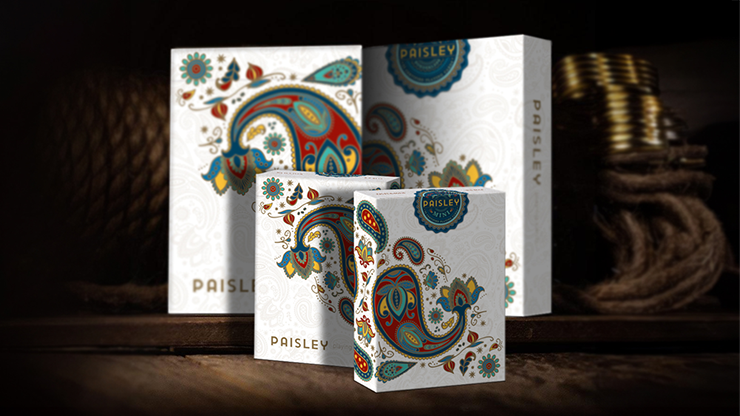 Paisley Poker Mini Playing Cards by Dutch Card House Company by Murphy's Magic Supplies, Inc.