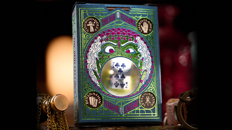 Odd Fellow Madame Laveau the Soothsayer Playing Cards by Stockholm17 by Murphy's Magic Supplies, Inc.