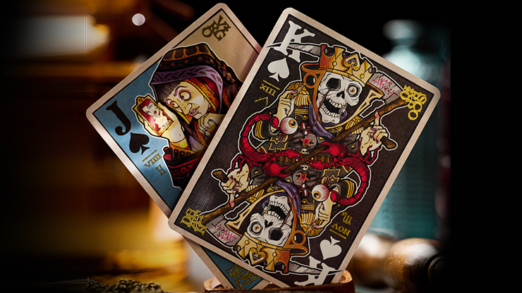 Odd Fellow Madame Laveau the Soothsayer Playing Cards by Stockholm17 by Murphy's Magic Supplies, Inc.