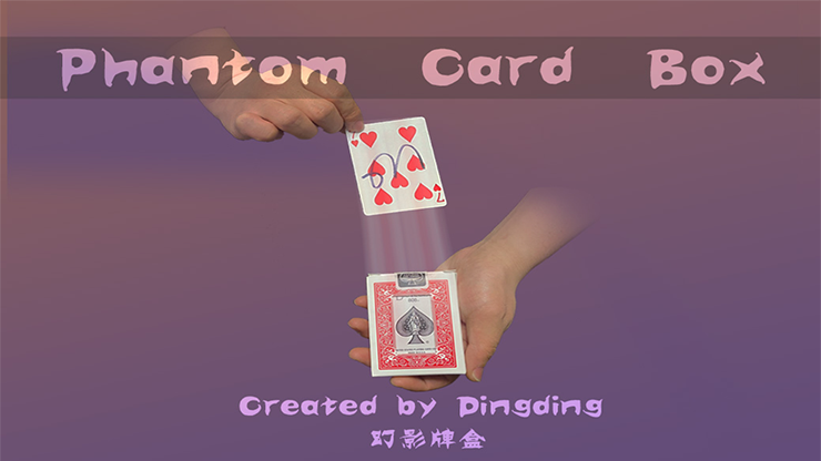 PHANTOM CARD BOX by Dingding - DOWNLOAD by Murphy's Magic Supplies, Inc.
