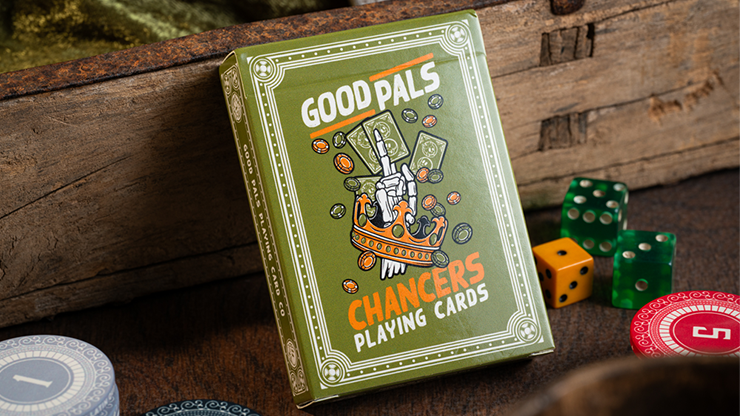 Chancers V3 Green (Marked) Playing Cards by Good Pals by Murphy's Magic Supplies, Inc.