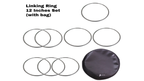 Linking Rings (12 inch) by JL Magic by Murphy's Magic Supplies, Inc.