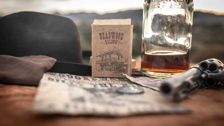 Deadwood Marked (Blue) Playing Cards by Matthew Wright and Mark Bennett by Murphy's Magic Supplies, Inc.