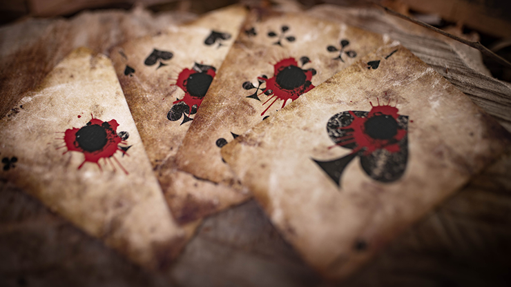 Deadwood Marked (Red) Playing Cards by Matthew Wright and Mark Bennett by Murphy's Magic Supplies, Inc.