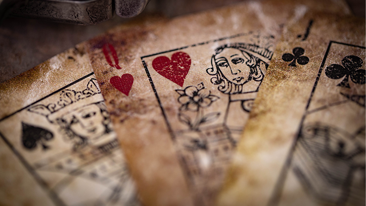 Deadwood Marked (Red) Playing Cards by Matthew Wright and Mark Bennett by Murphy's Magic Supplies, Inc.