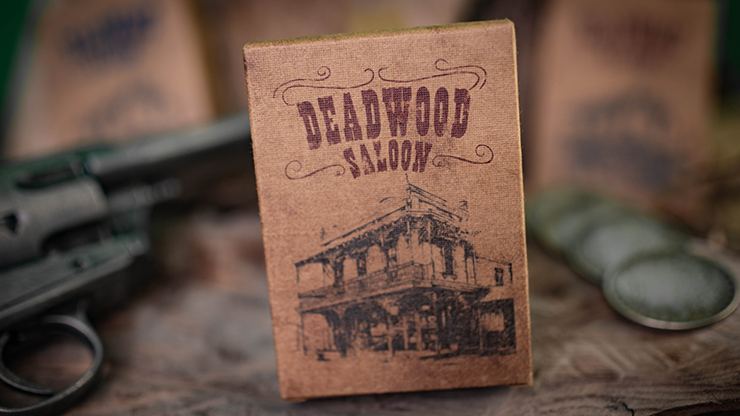 Deadwood Marked (Red) Playing Cards by Matthew Wright and Mark Bennett by Murphy's Magic Supplies, Inc.