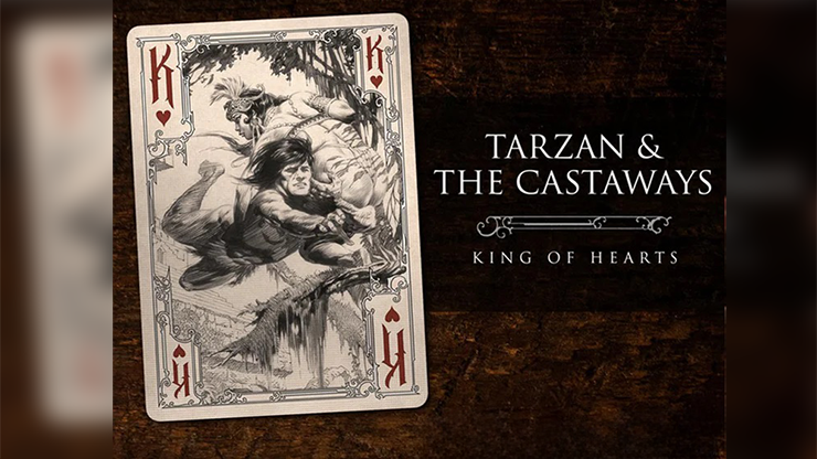 Frazetta Art Museum x Kings Wild (Drawing) Playing Cards by Murphy's Magic Supplies, Inc.