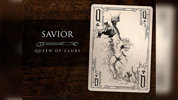 Frazetta Art Museum x Kings Wild (Drawing) Playing Cards by Murphy's Magic Supplies, Inc.