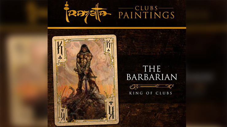 Frazetta Art Museum x Kings Wild (Painting) Playing Cards by Murphy's Magic Supplies, Inc.