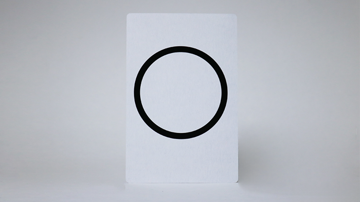 Bicycle Jumbo Gaff Card Double Face (Circle/Square) by Murphy's Magic Supplies, Inc.