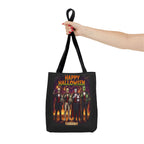Halloween Vampire Tote Bag — Gothic Dracula Trick Canvas Tote by Printify