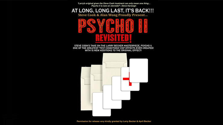 Larry Becker's Psycho II 2.0 by Steve Cook and Alan Wong by Murphy's Magic Supplies, Inc.